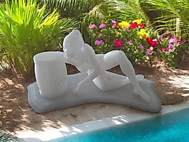 Apollon'un sevgilisi Dafne Özel tasarım (Boyanabilir Obje)