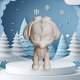 Skye PLA'dan Üretildi 80x60mm (Paw Patrol Görev Oyunu Üyesi) Gönderim Ücreti Dahil