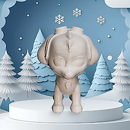 Ruble PLA'dan Üretildi 80x70mm (Paw Patrol Görev Oyunu Üyesi) Gönderim Ücreti Dahil